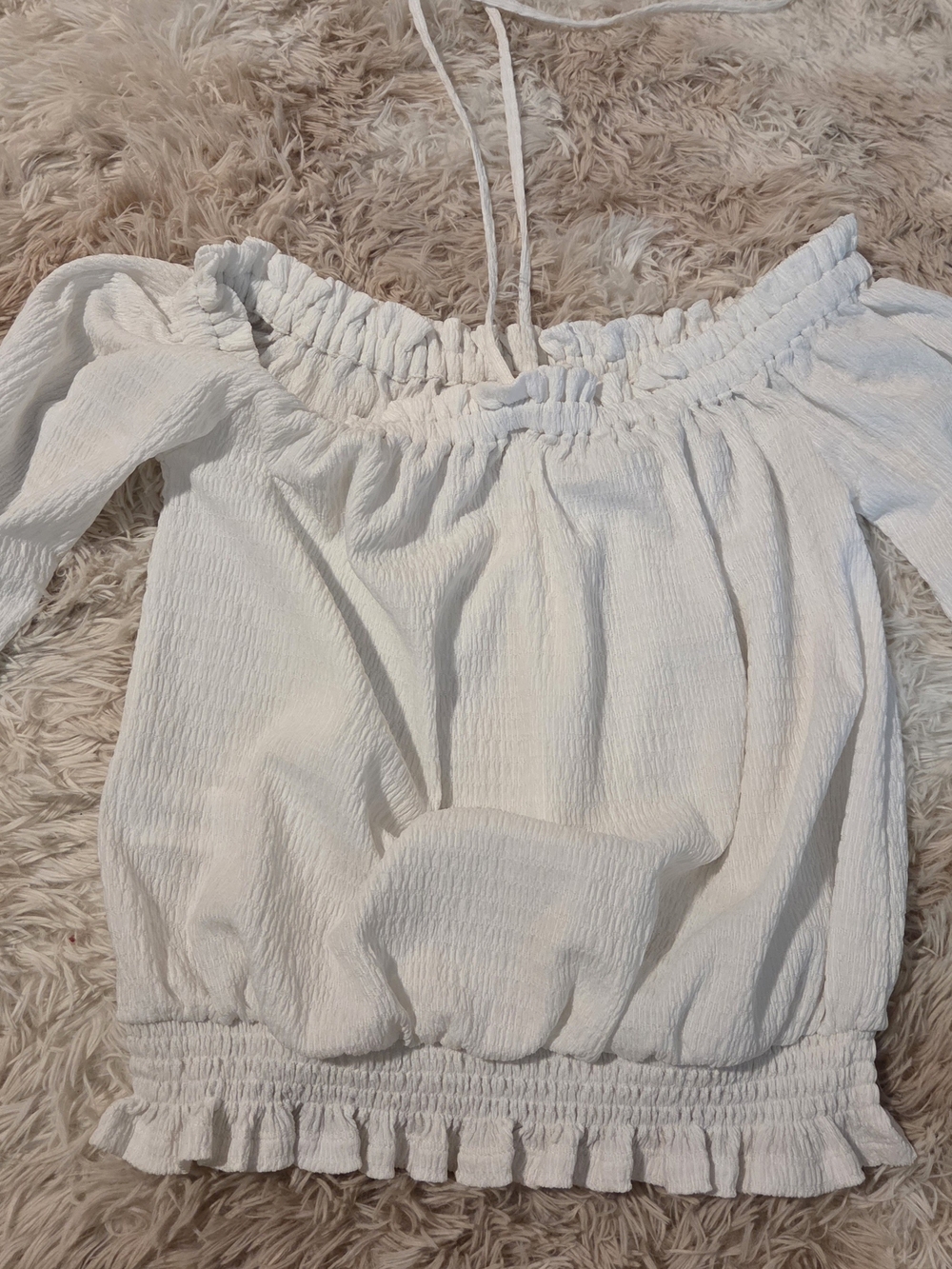 Michael Kors Cream White Women's Blouse